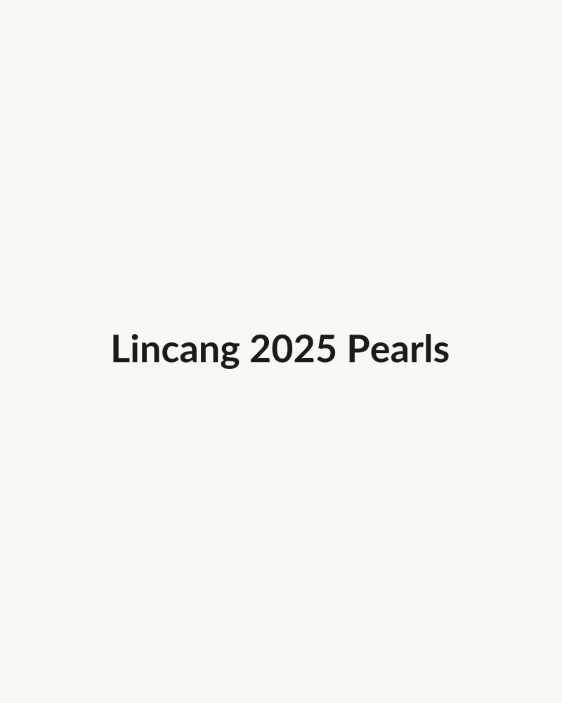 Lincang 2025 Pearls — dry leaf