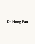 Da Hong Pao — dry leaf